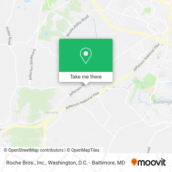 Roche Bros., Inc. map