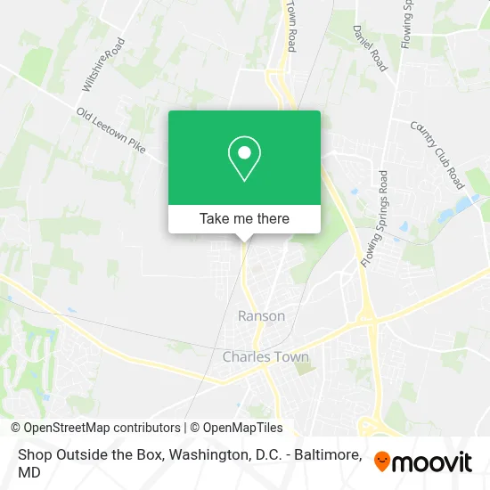 Shop Outside the Box map
