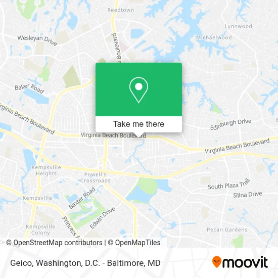 Geico map