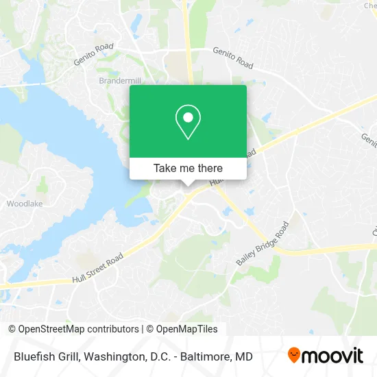Bluefish Grill map