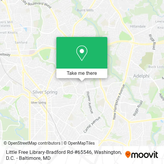 Little Free Library-Bradford Rd-#65546 map