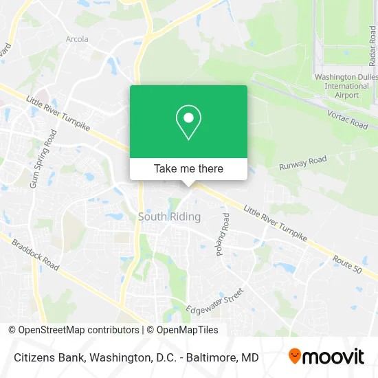 Citizens Bank map