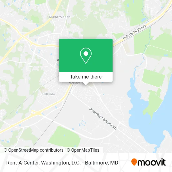Rent-A-Center map