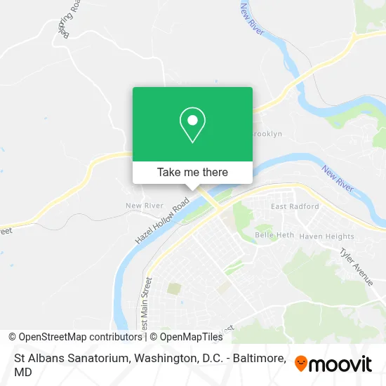 St Albans Sanatorium map