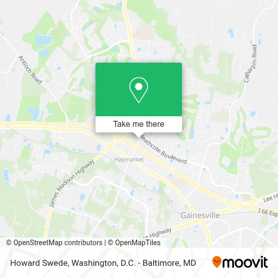 Howard Swede map