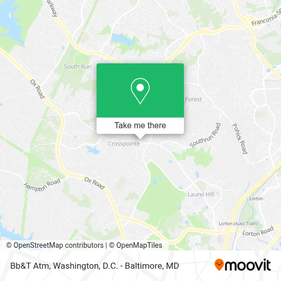 Bb&T Atm map