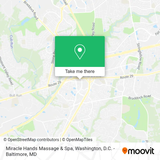 Miracle Hands Massage & Spa map