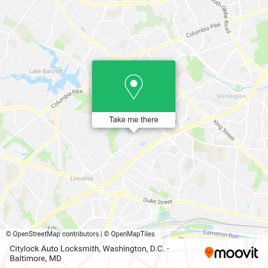 Citylock Auto Locksmith map