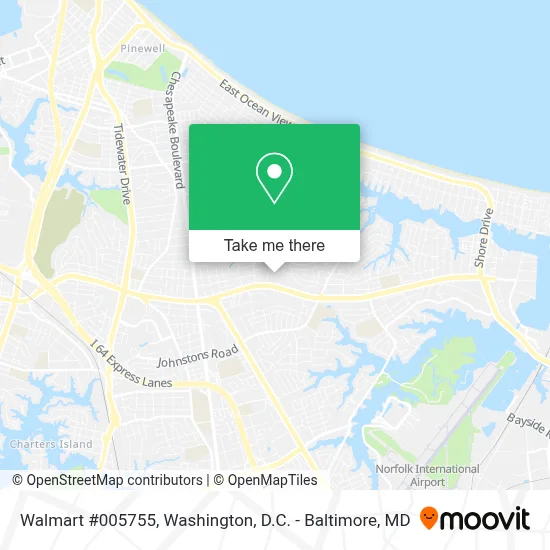 Walmart #005755 map