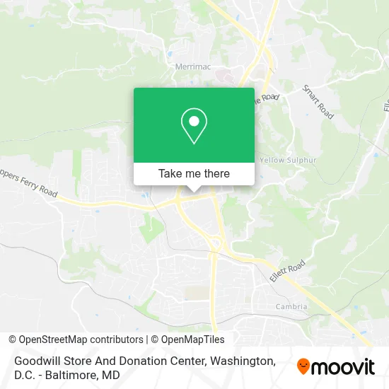 Goodwill Store And Donation Center map