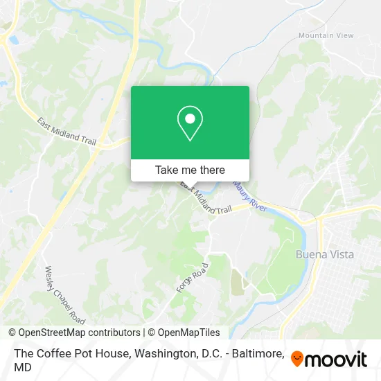 The Coffee Pot House map