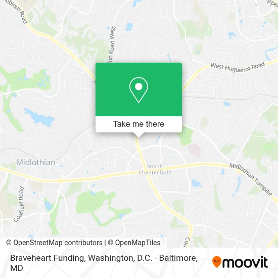 Braveheart Funding map