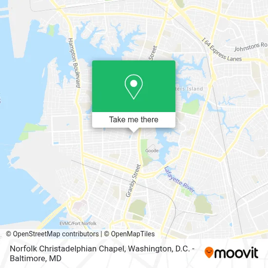 Norfolk Christadelphian Chapel map