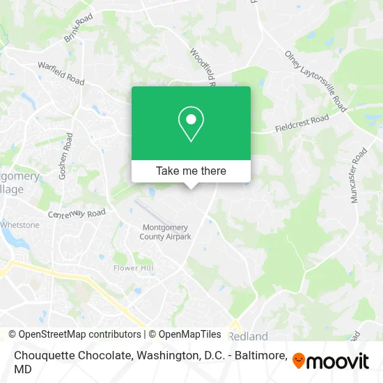 Chouquette Chocolate map
