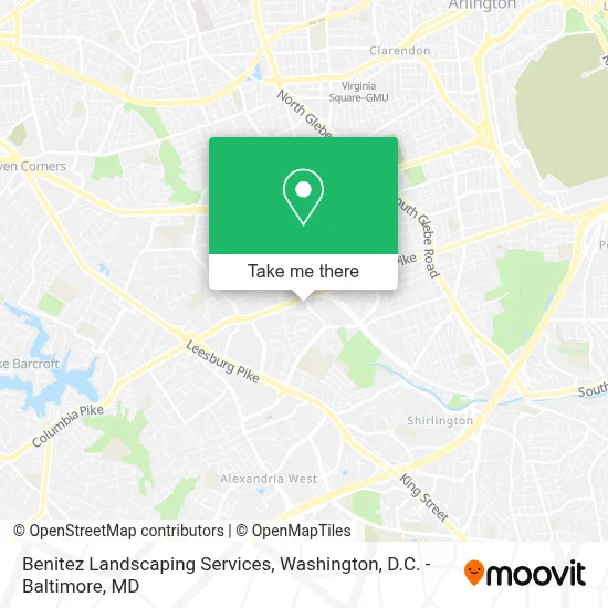 Benitez Landscaping Services map
