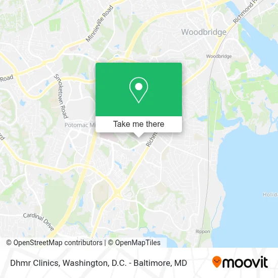 Dhmr Clinics map