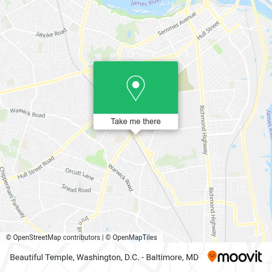Beautiful Temple map