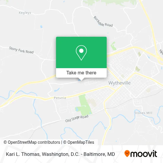 Kari L. Thomas map