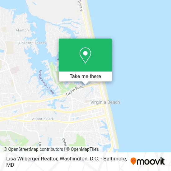 Lisa Wilberger Realtor map