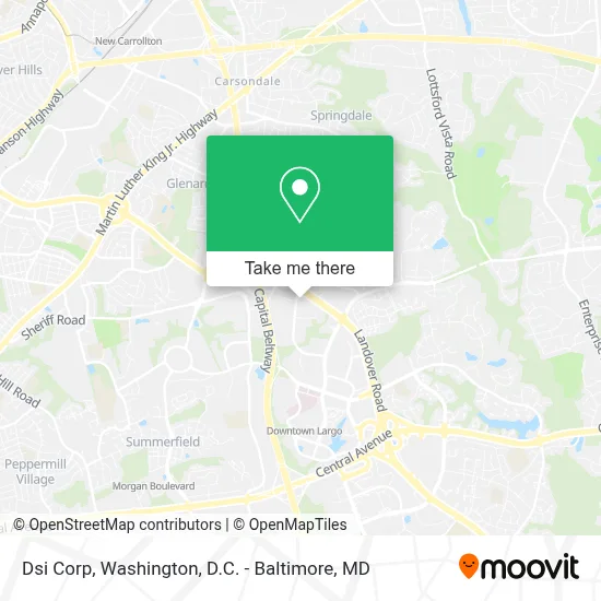 Dsi Corp map