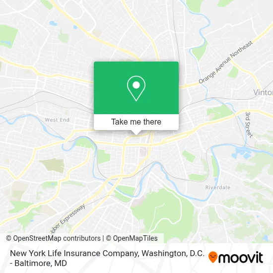New York Life Insurance Company map
