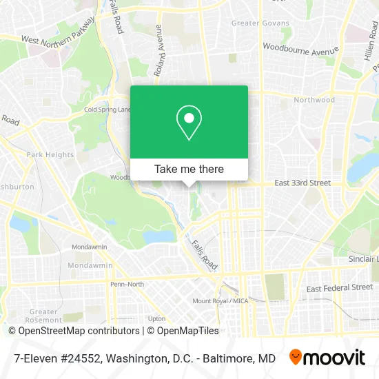 7-Eleven #24552 map