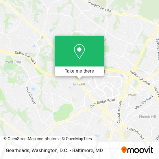 Gearheads map