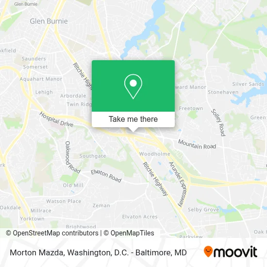 Morton Mazda map