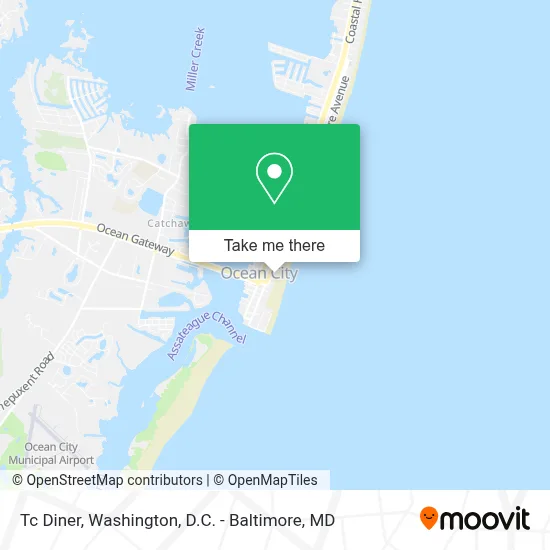 Tc Diner map
