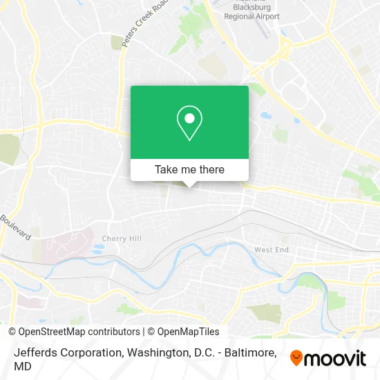 Jefferds Corporation map