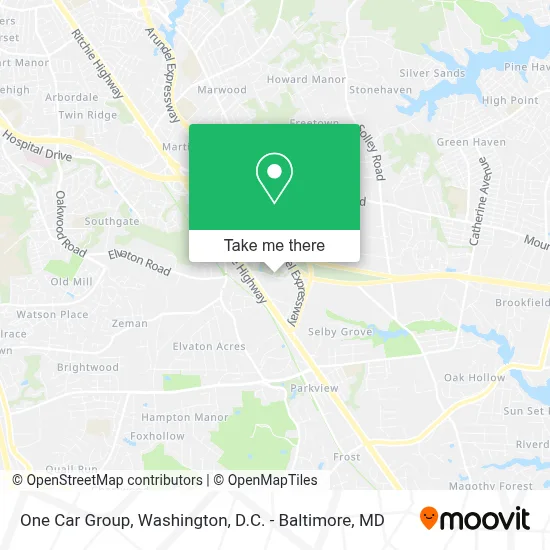 One Car Group map