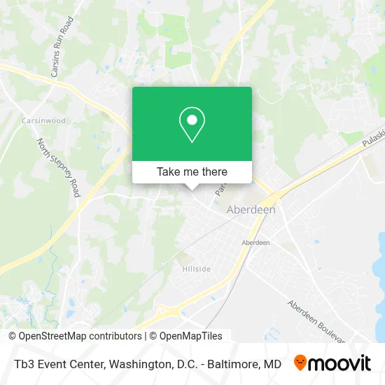 Tb3 Event Center map