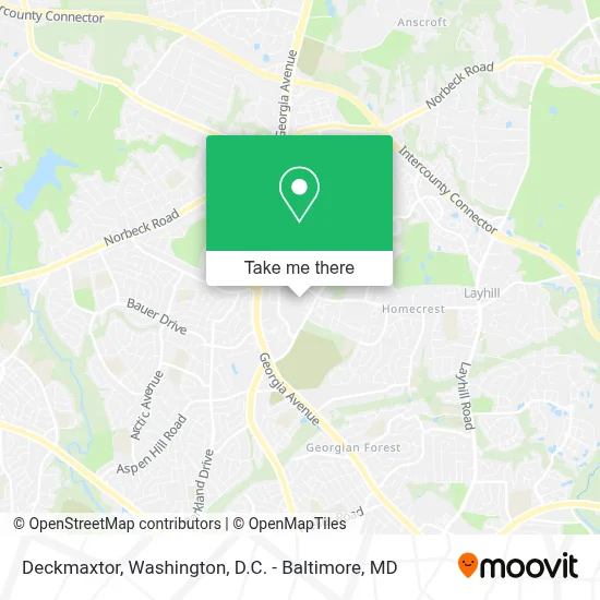 Deckmaxtor map