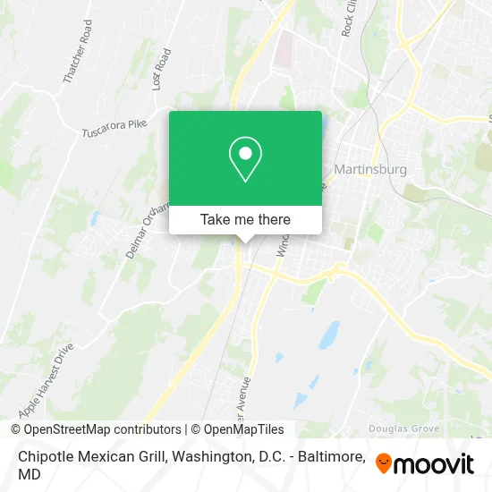 Chipotle Mexican Grill map