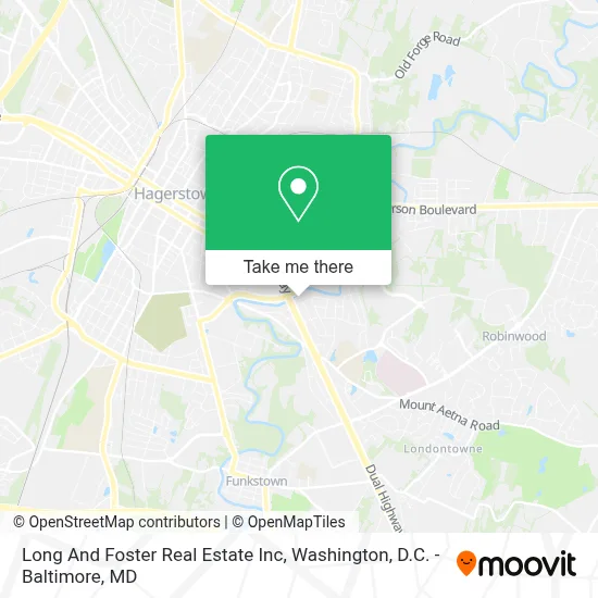 Long And Foster Real Estate Inc map