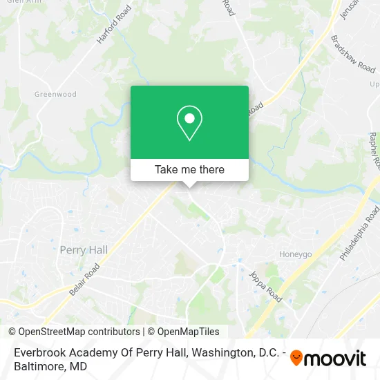 Everbrook Academy Of Perry Hall map
