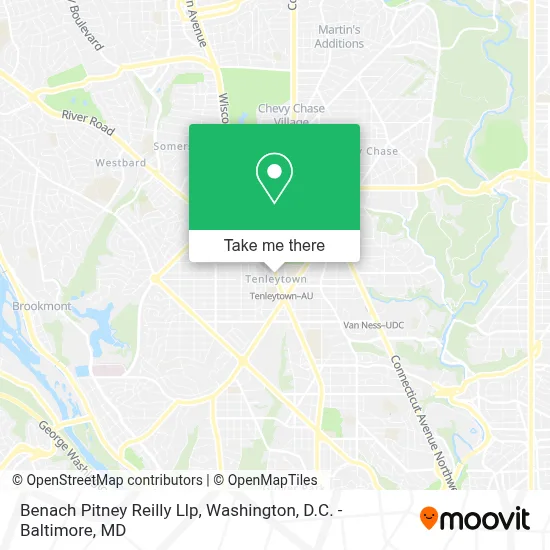 Benach Pitney Reilly Llp map