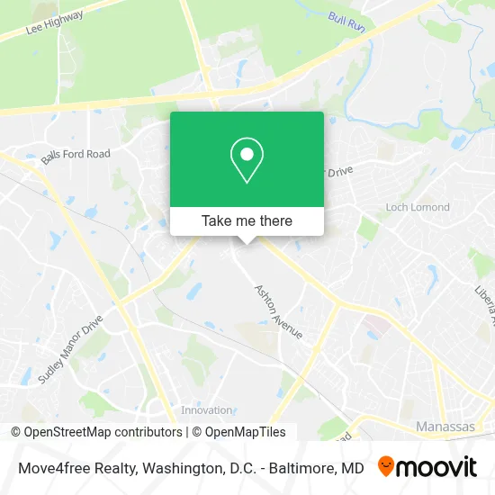 Move4free Realty map