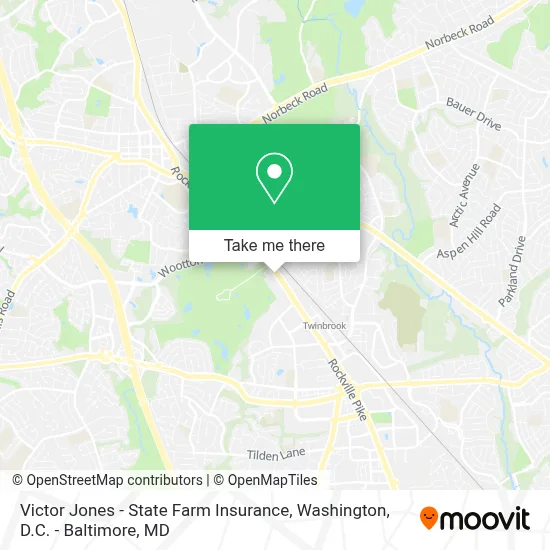 Victor Jones - State Farm Insurance map