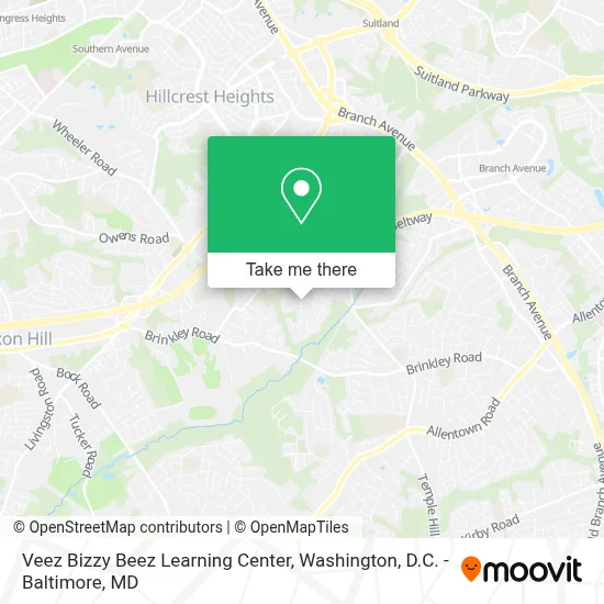 Veez Bizzy Beez Learning Center map