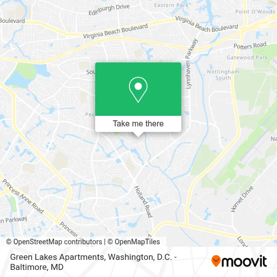 Green Lakes Apartments map