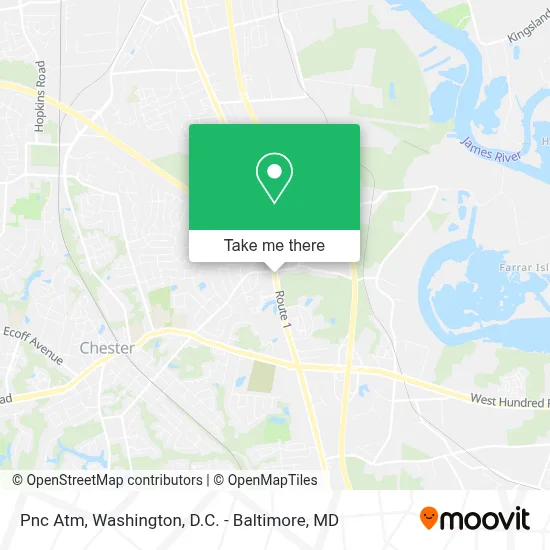 Pnc Atm map