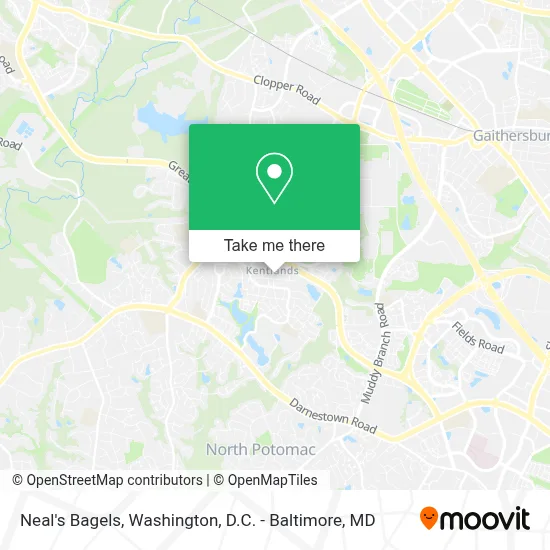 Neal's Bagels map