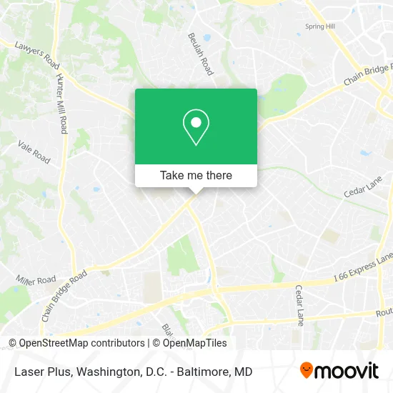 Laser Plus map