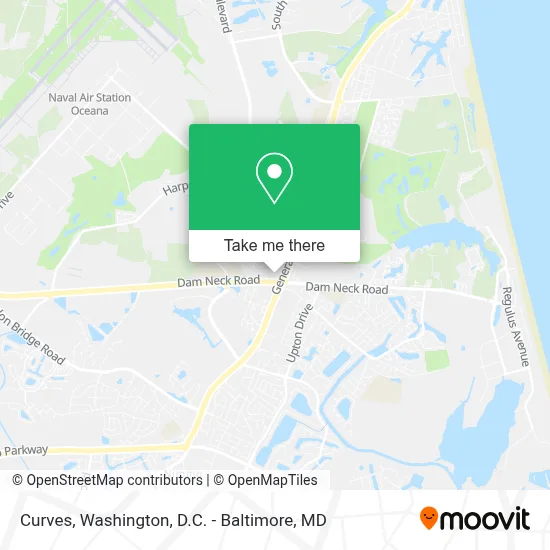 Curves map
