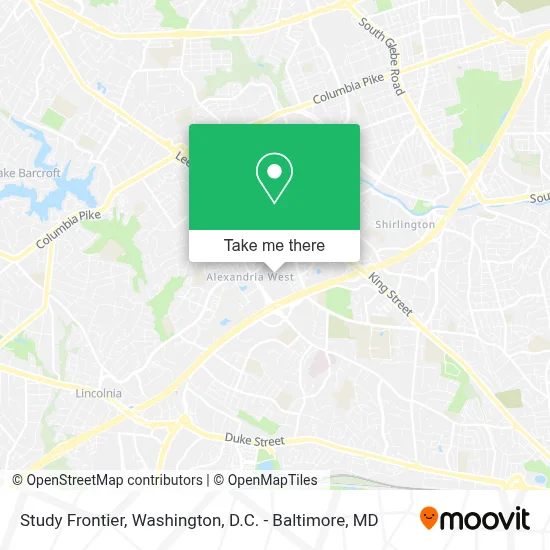 Study Frontier map