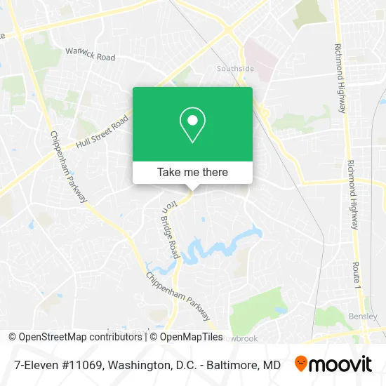 7-Eleven #11069 map
