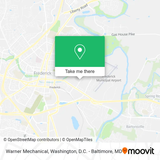 Warner Mechanical map