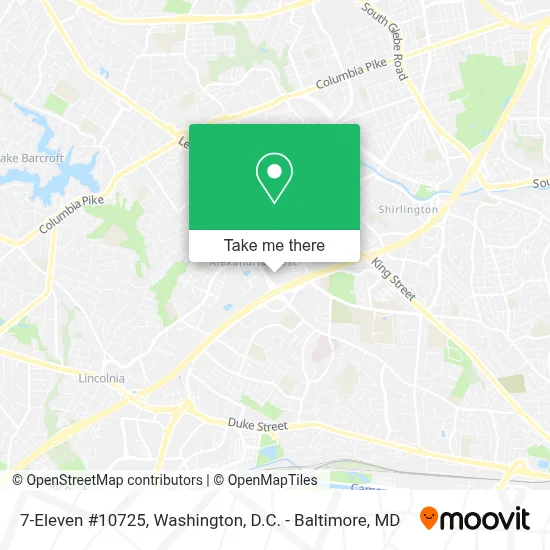 7-Eleven #10725 map