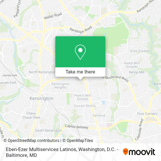 Eben-Ezer Multiservices Latinos map